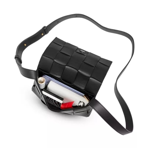 Bottega Veneta Small Cassette Intreccio Leather Crossbody - Picture 9 of 9